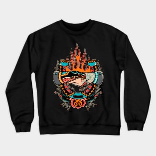 Snake War Crewneck Sweatshirt